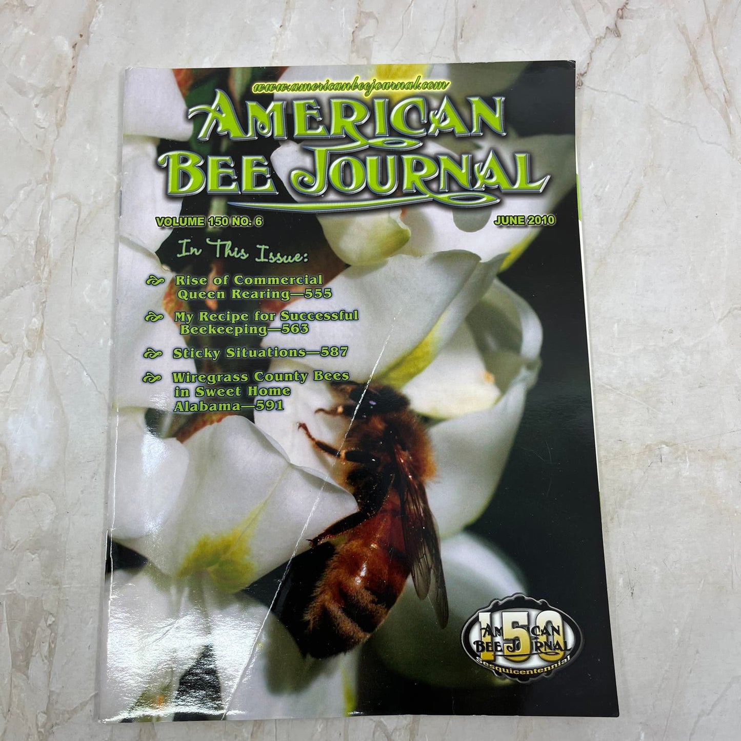 2010 June - American Bee Journal Magazine - Bees Beekeeping Honey M9