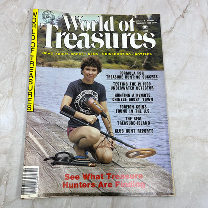 1983 Feb - ICD World of Treasures Magazine - Treasure Hunting Gold Rocks M16