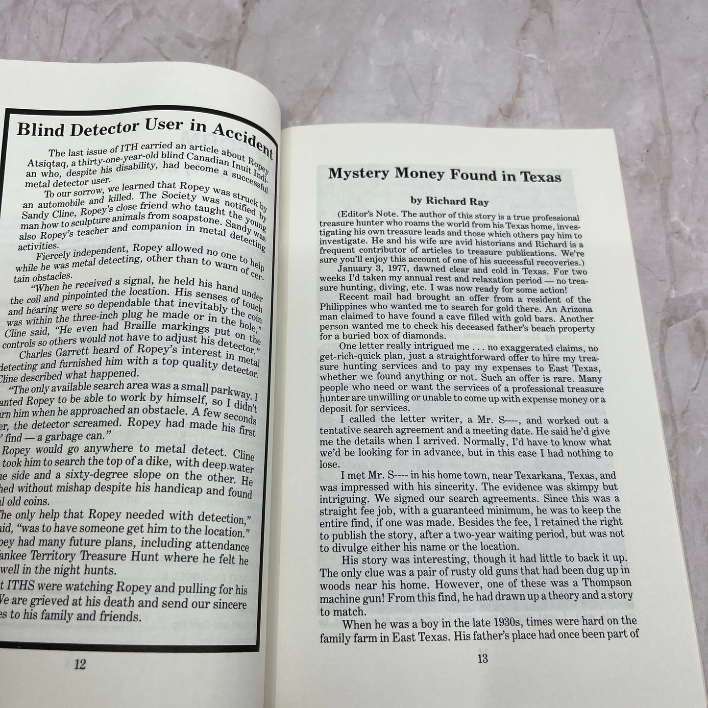 1980 The International Treasure Hunter Treasure News Magazine Vol 2 No 2 TG7-EK