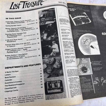 1981 April - Lost Treasure Magazine - Treasure Hunting Gold Prospecting M15