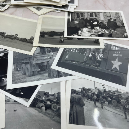 Huge Lot of US Army Military Original Photos Postwar Germany c1954 Army TG7-AP6