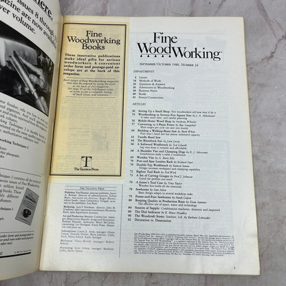 Small Shops - Sep/Oct 1980 No 24 - Taunton's Fine Woodworking Magazine M33