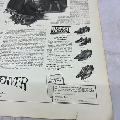 The Arch Preserver Shoe Shelby Shoe Co Portsmouth OH 1924 Magazine Ad FL6-11