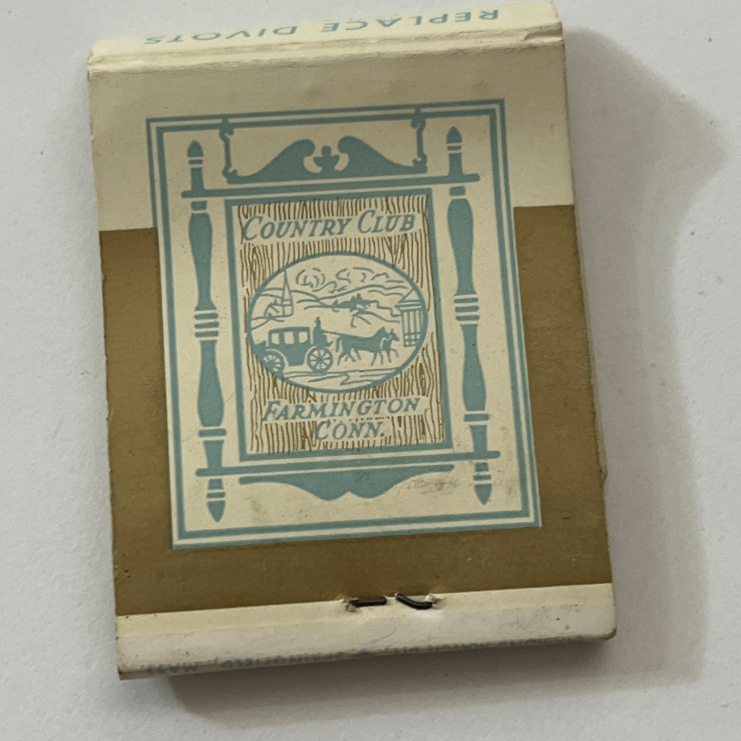 The Country Club Farmington CT Vintage Matchbook Cover TB6-MB1-4