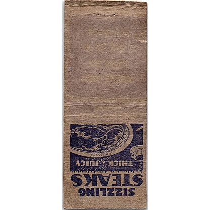 Kitchin's Tavern & Grill Lombard IL Vintage Matchbook Cover SF3-Y6