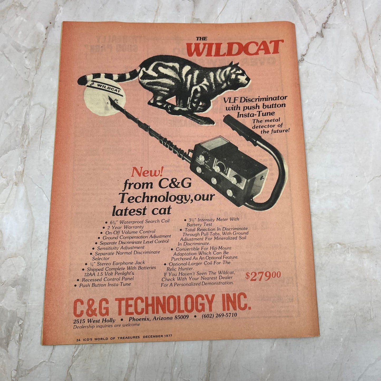 1977 Dec - International Club Digest World of Treasures Magazine Newsletter M16