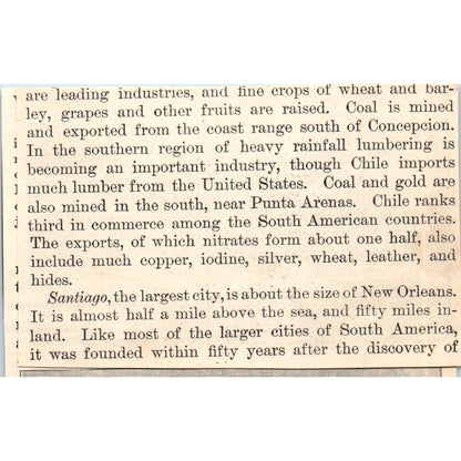 The Bad Lands Badlands of South Dakota 1901 Engraving AF2-P4