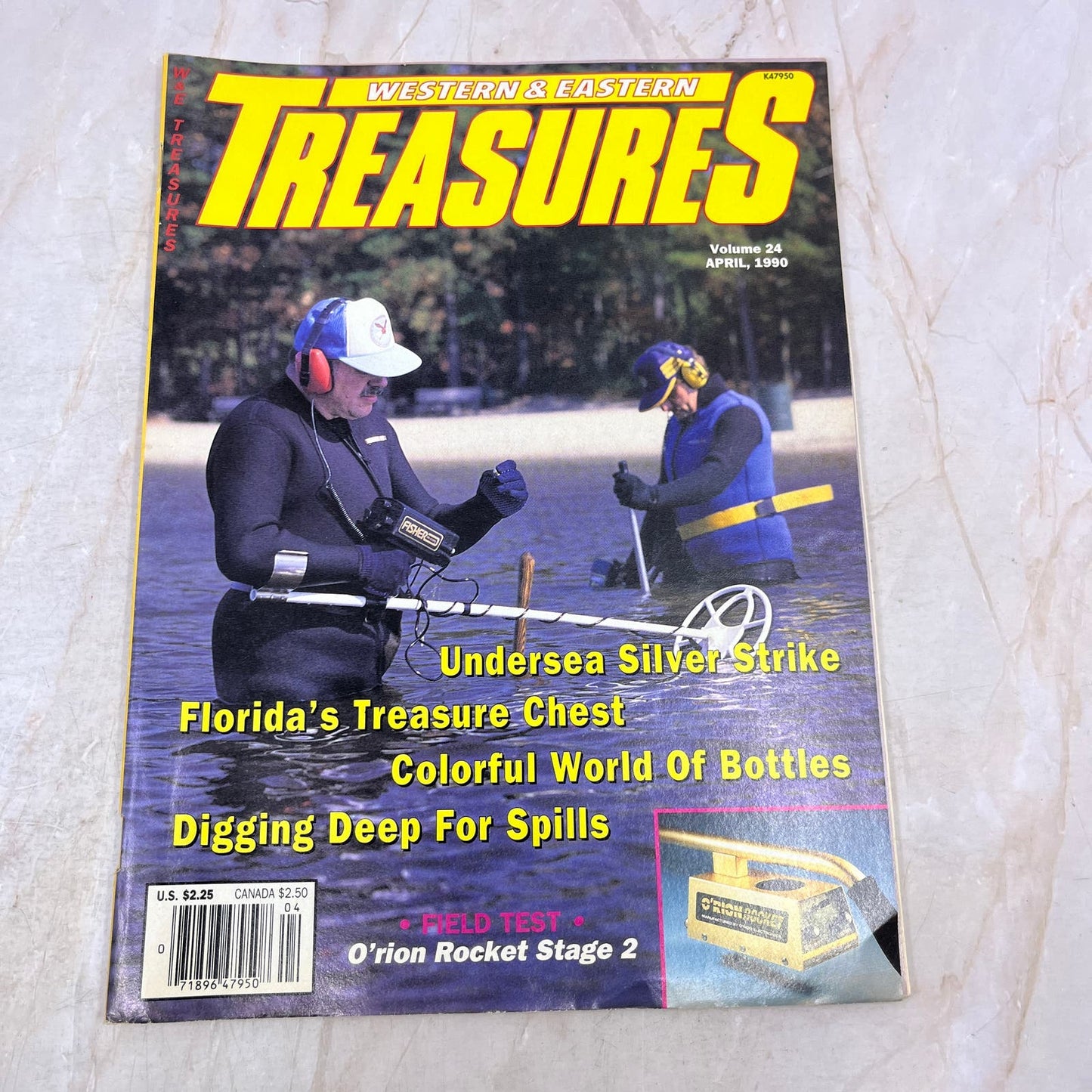 1990 April - Western & Eastern Treasures Magazine - Treasure Hunting Gold M12