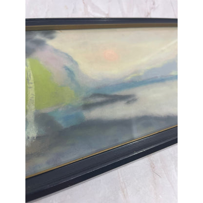 Antique Vintage Framed Original Painting Hand Painted Wall Art