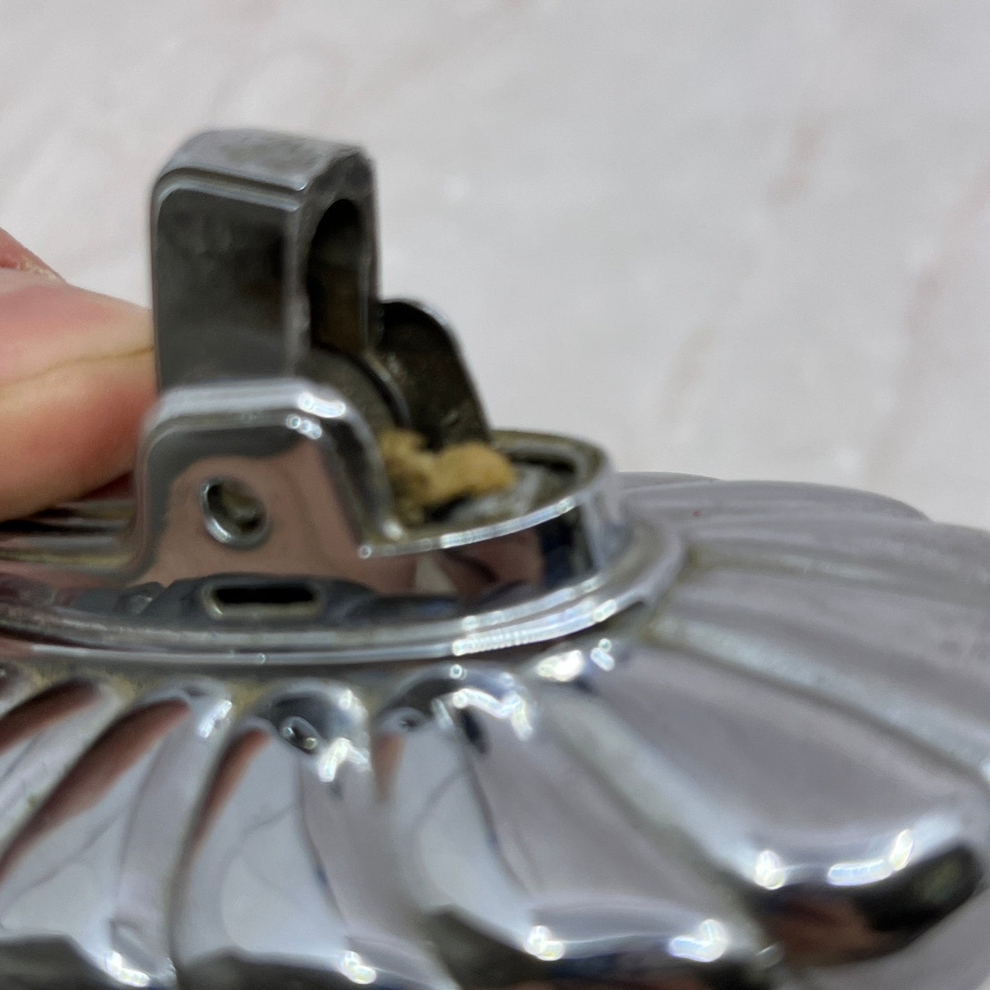 Vintage Chrome Ronson Regal Table Lighter TL8