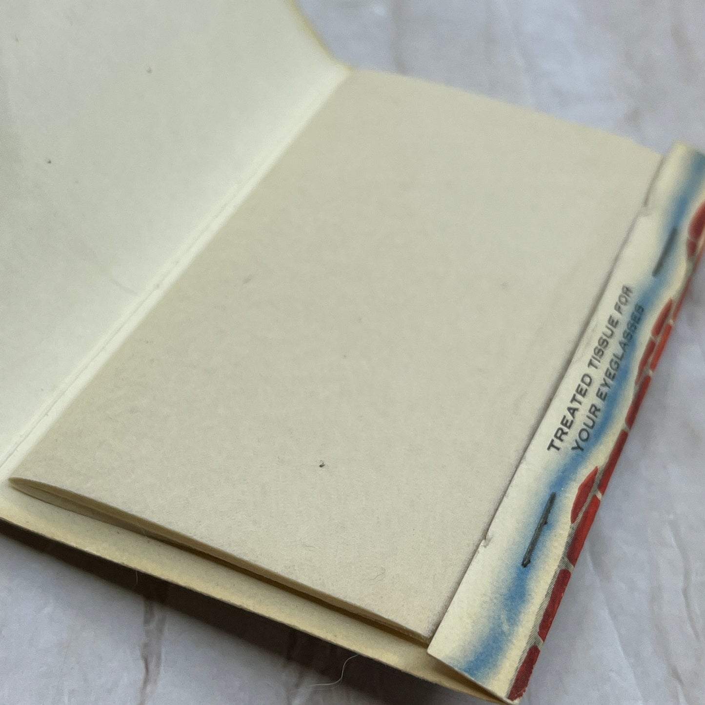 Vtg H. Edward Girzi Optometrist Superior WI Advertising Eyeglasses Tissue H4-6
