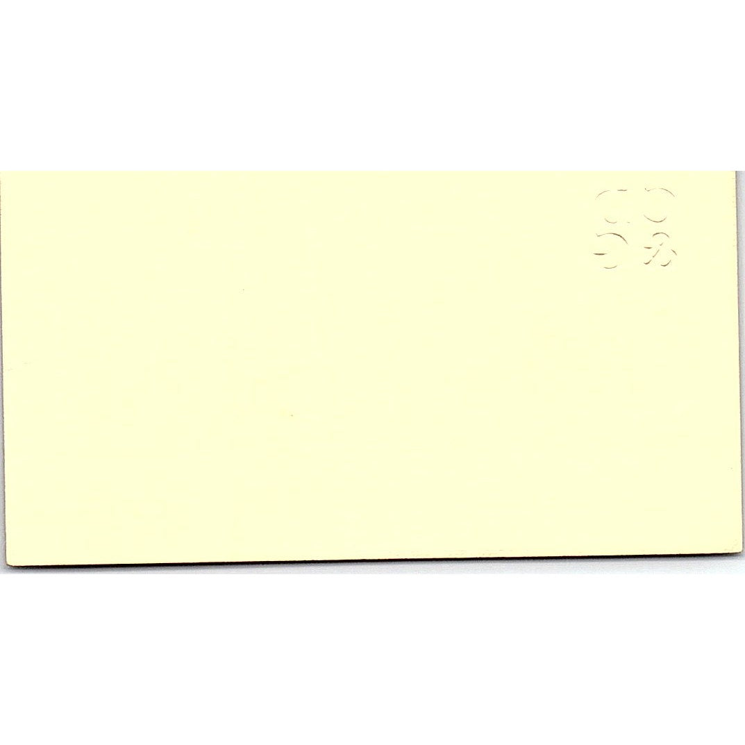 Gary R Del Fium Coleman Dorn & Grant CPA Newport Beach CA Business Card SD9-B1