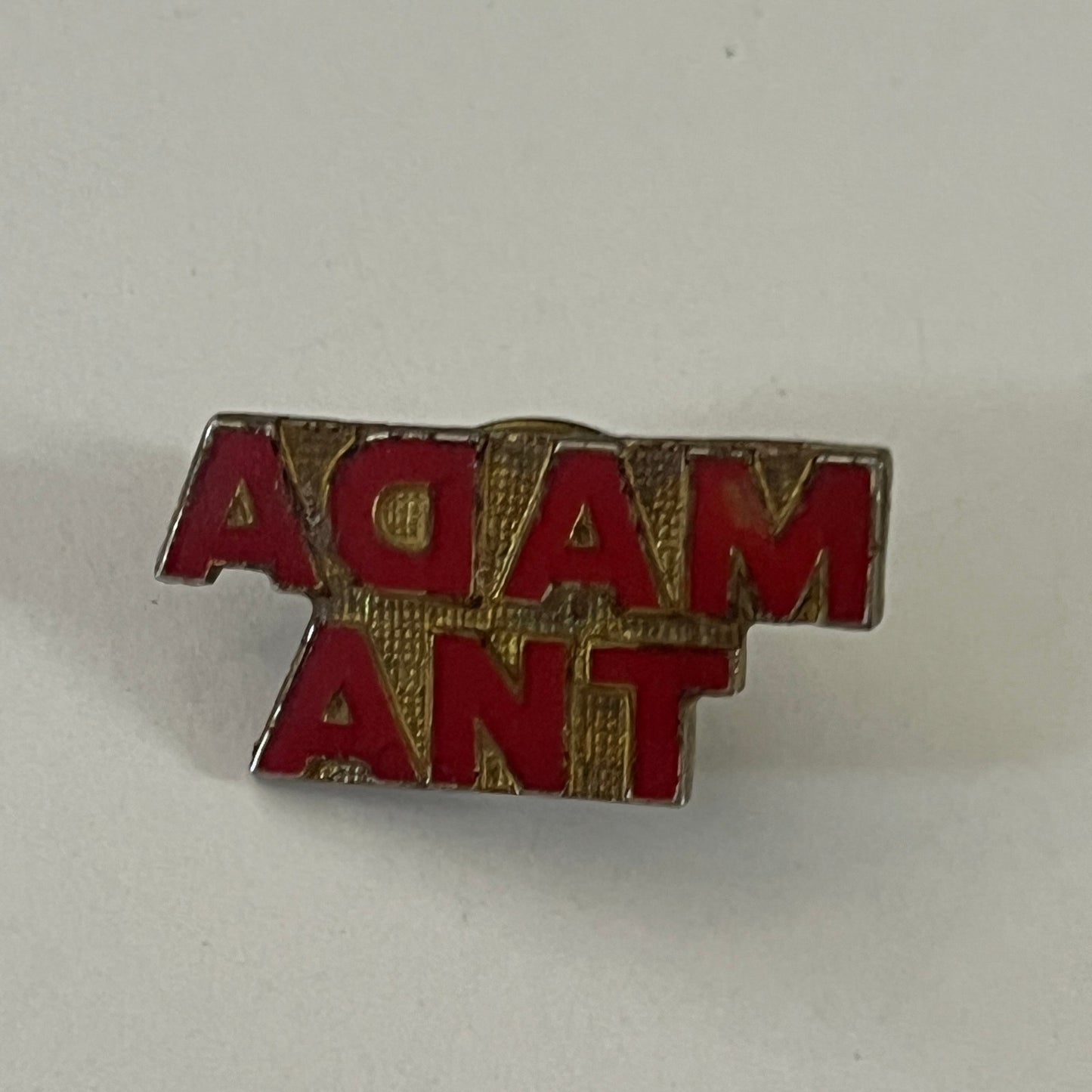 Adam Ant Vintage Lapel Pin Enamel Pinback Button SE9