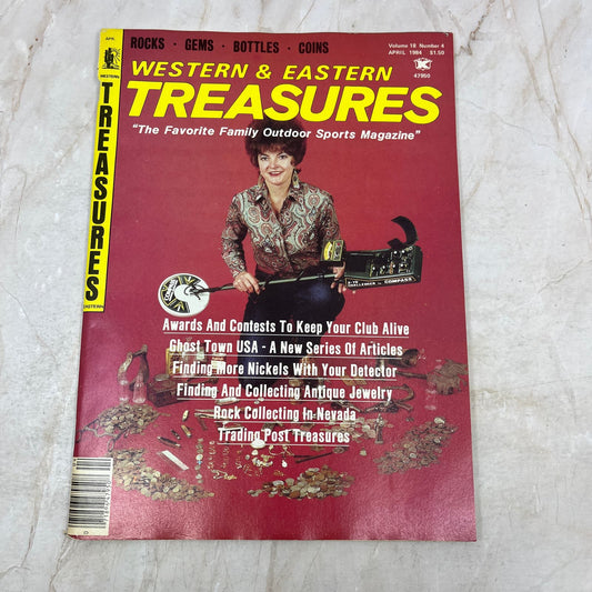 1984 April - Western & Eastern Treasures Magazine - Treasure Hunting Gold M12