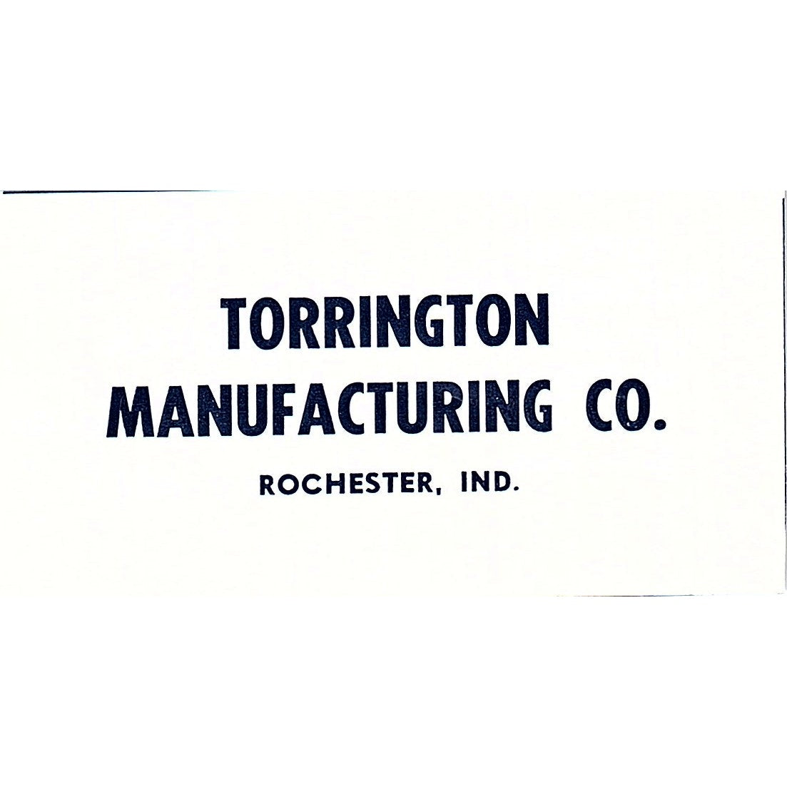Torrington Manufacturing Co Rochester Indiana 1964 Ad AG1-S18