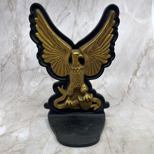 Vintage Spread Winged Eagle Large Cast Iron Doorstop Bookend Statue TI8