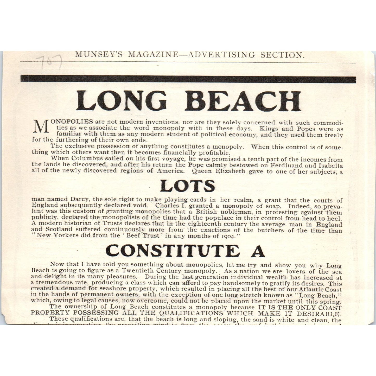 Brighton Flat Clasp Garters Pioneer Suspender Co Phil c1905 Advertisement AE7-A3