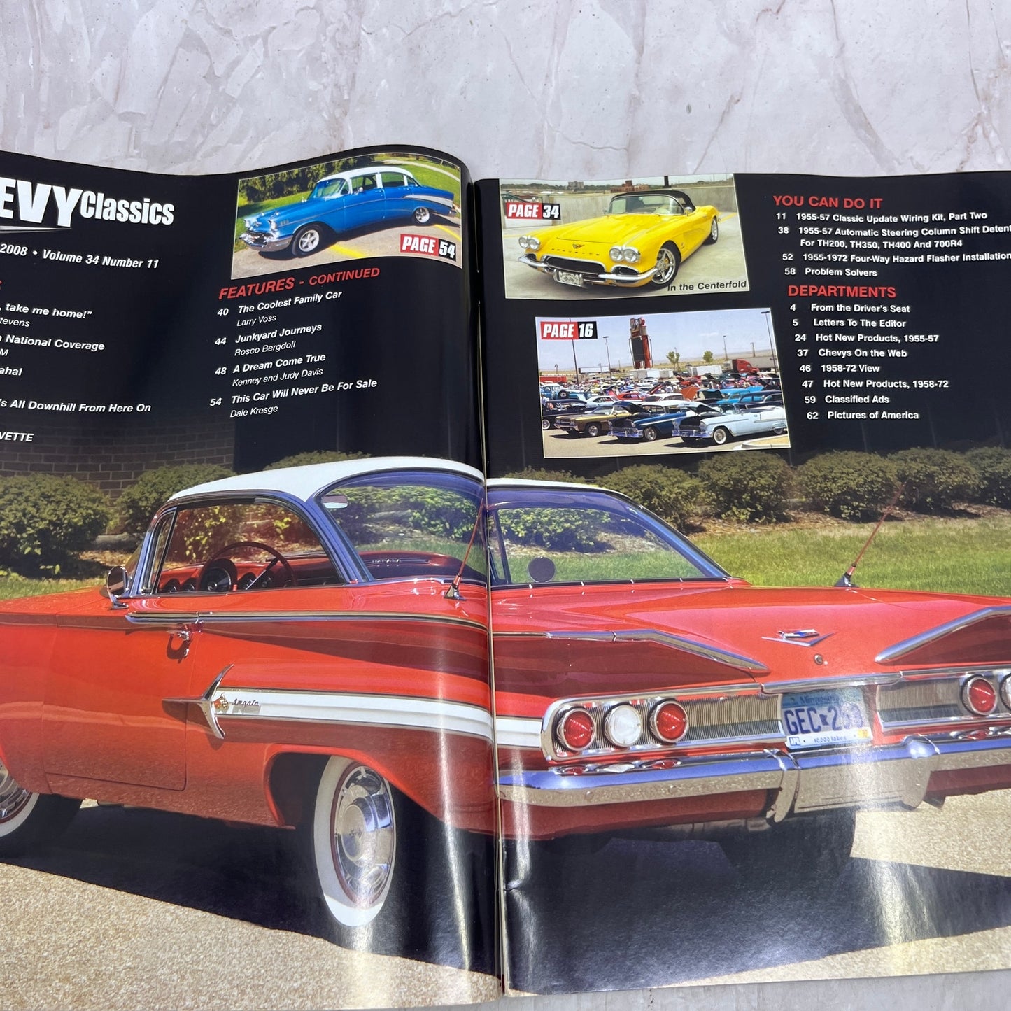 Classic Wiring, 4-Way Shifters, TH Shift Detent - Classic Chevy - Nov 2008 M31