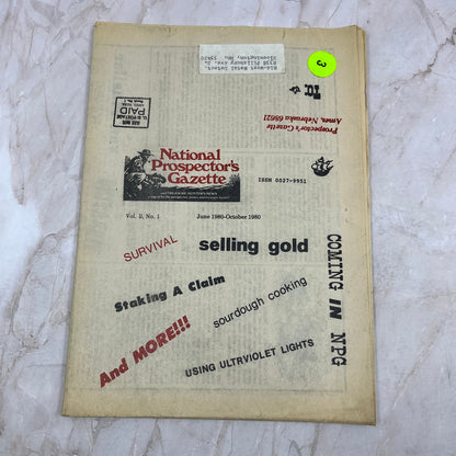 1980 Oct - The National Prospector's Gazette Newspaper - Treasure Hunting M11