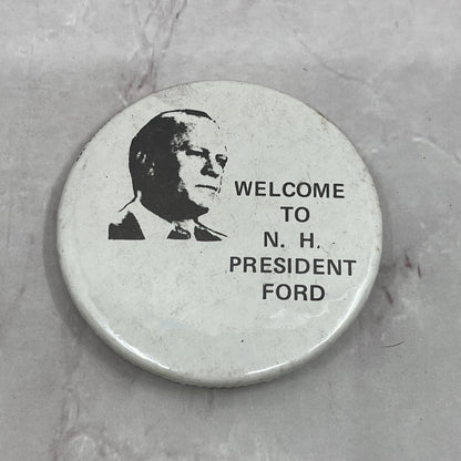 Welcome to NH President Ford Vintage Pinback Button TC5-PB