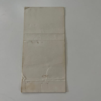 2 Men Wearing Suits Peter Max Pop Art Vintage Matchbook Cover SC4-R8