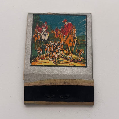 Fox Hunting Colgate Match Aristocrat Vintage Matchbook Cover TB8-MB-1