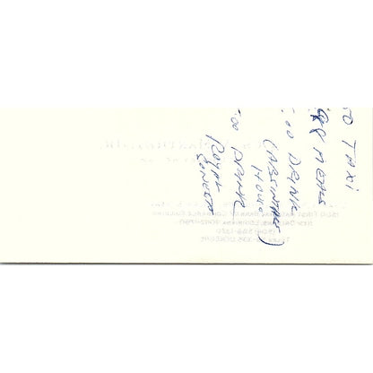 Gus A Manthey Jr Attorney New Orleans LA Vintage Business Card SE3-B12