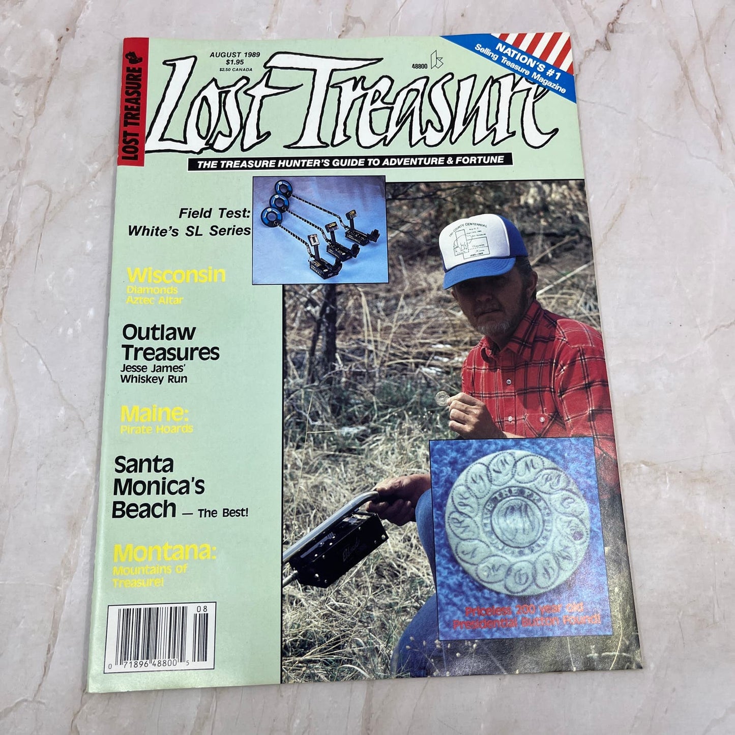 1989 Aug - Lost Treasure Magazine - Treasure Hunting Gold Prospecting M14