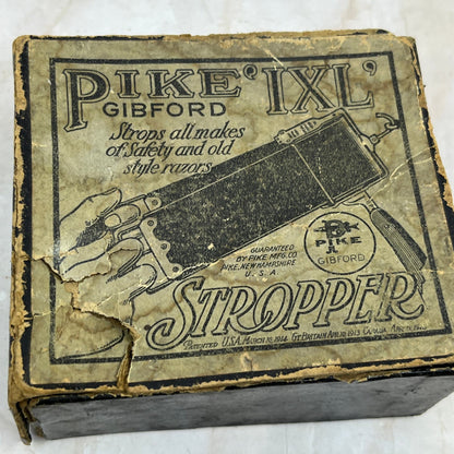Antique Pike IXL Gibford Stropper Shaving With Box TI9