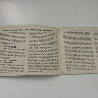 Electro Line Products Co Bull-Dozer Rochester MN Vintage Booklet AJ2-3
