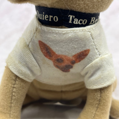 Vintage Classic Taco Bell Talking Chihuahua Dog Plush Toy 6" T-Shirt TA9