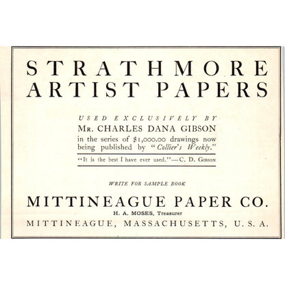 Wedgewood Plates Jones, McDuffee & Stratton Boston c1905 Victorian Ad AE9-MA3