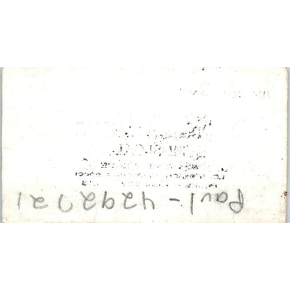 Al Kalie Music Lakewood Downey CA Vintage Business Card SD8-B20