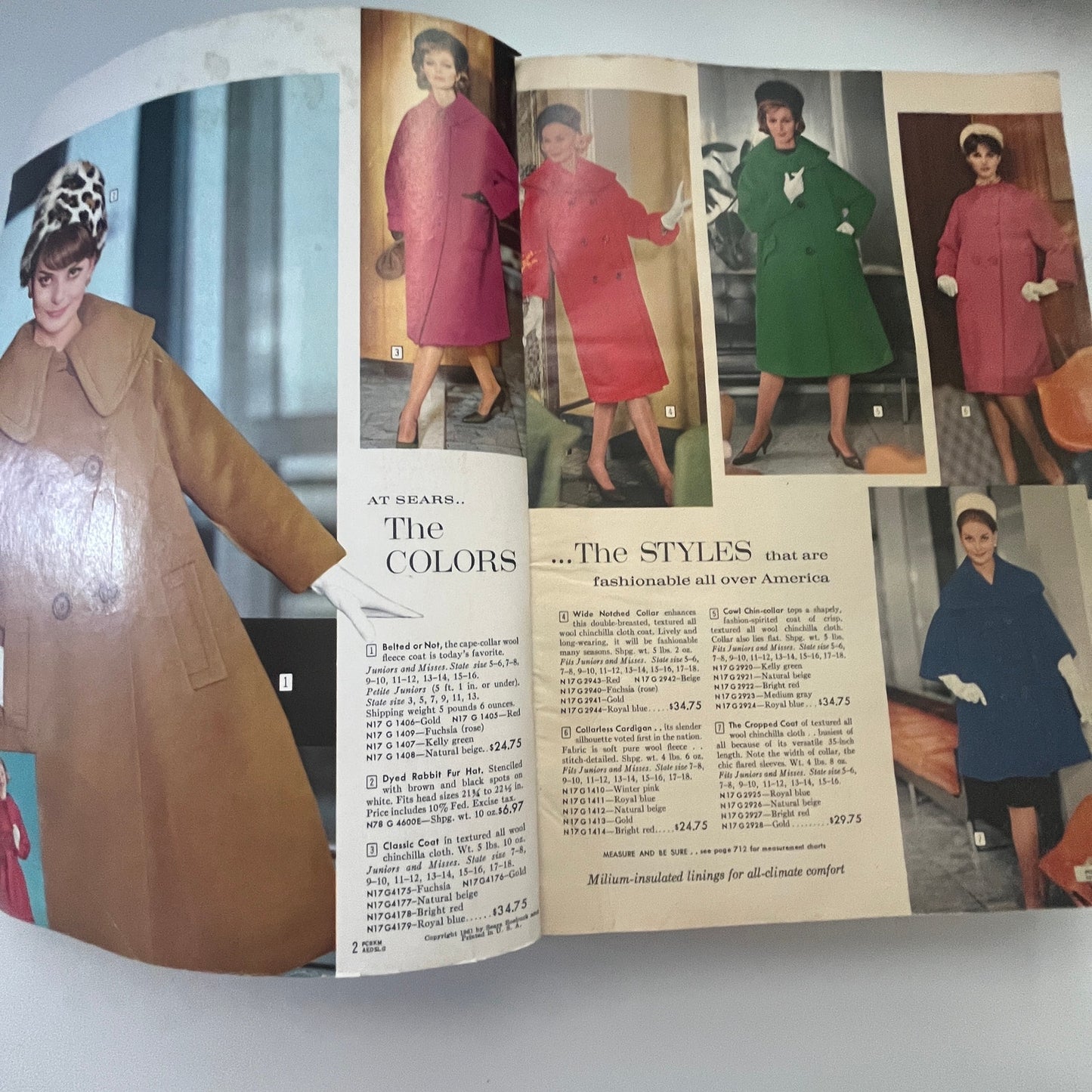 Sears Catalog 1961 Fall & Winter - Fashion, Kids, Home, Tools Minneapolis CTG2