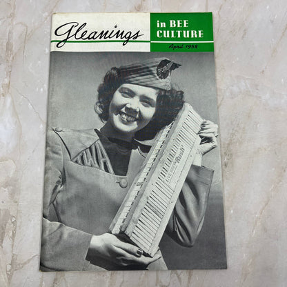 1958 Apr Gleanings in Bee Culture Beekeeping Magazine A.I. Root Co Medina OH TD5