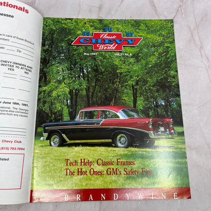 Classic Frames - '55, '56, '57 Classic Chevy World Magazine - May 1991 M31