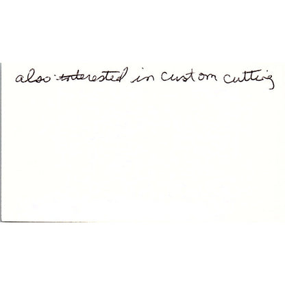 Simply Scrappin LLC Danville KY Vintage Business Card SC9-B9