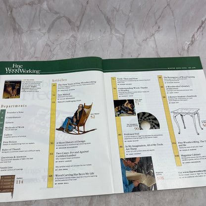 25th Anniversary - Winter 2001 No 146 - Taunton's Fine Woodworking Magazine M33