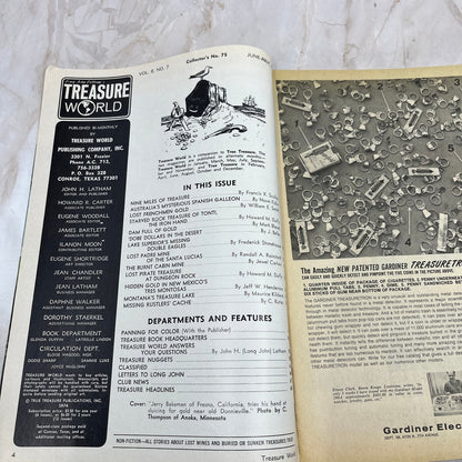 1974 July - Long John Latham's Treasure World Magazine - Treasure Hunting M13