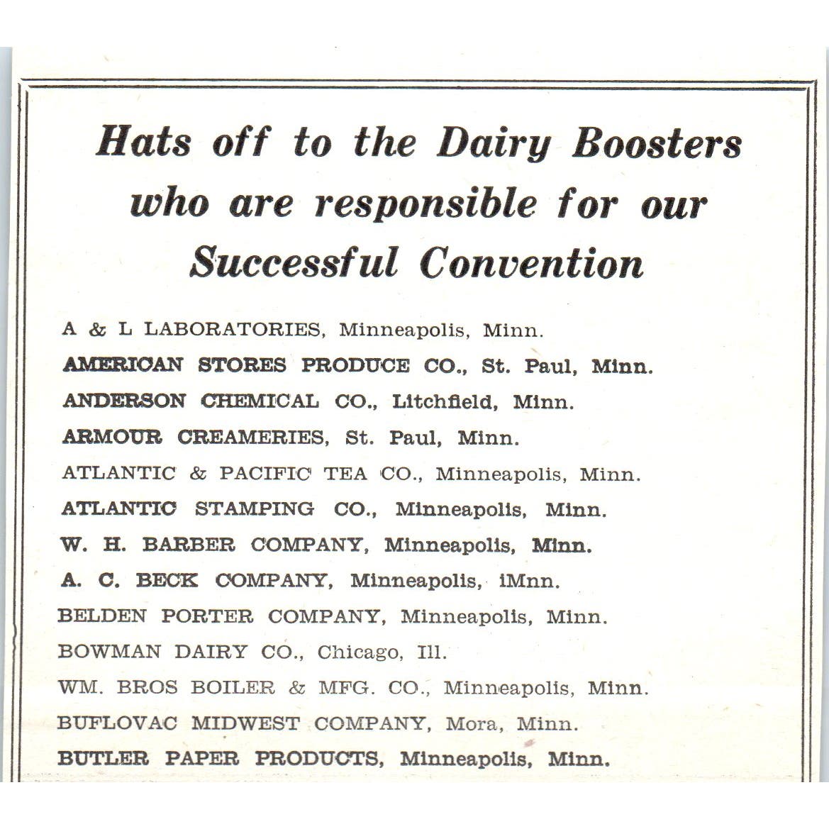 The St. Cloud Paper and Supply Company Minnesota 1953 Ad AE9-DC2