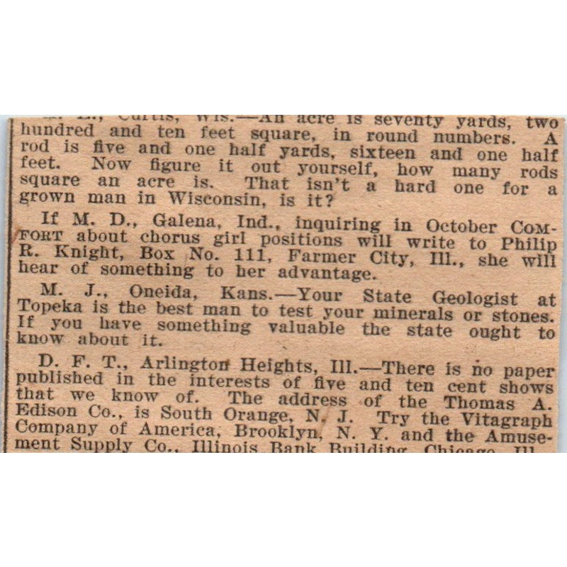Superfluous Hair Cure Caroline Osgood Providence RI 1910 Magazine Ad AF1-CM1