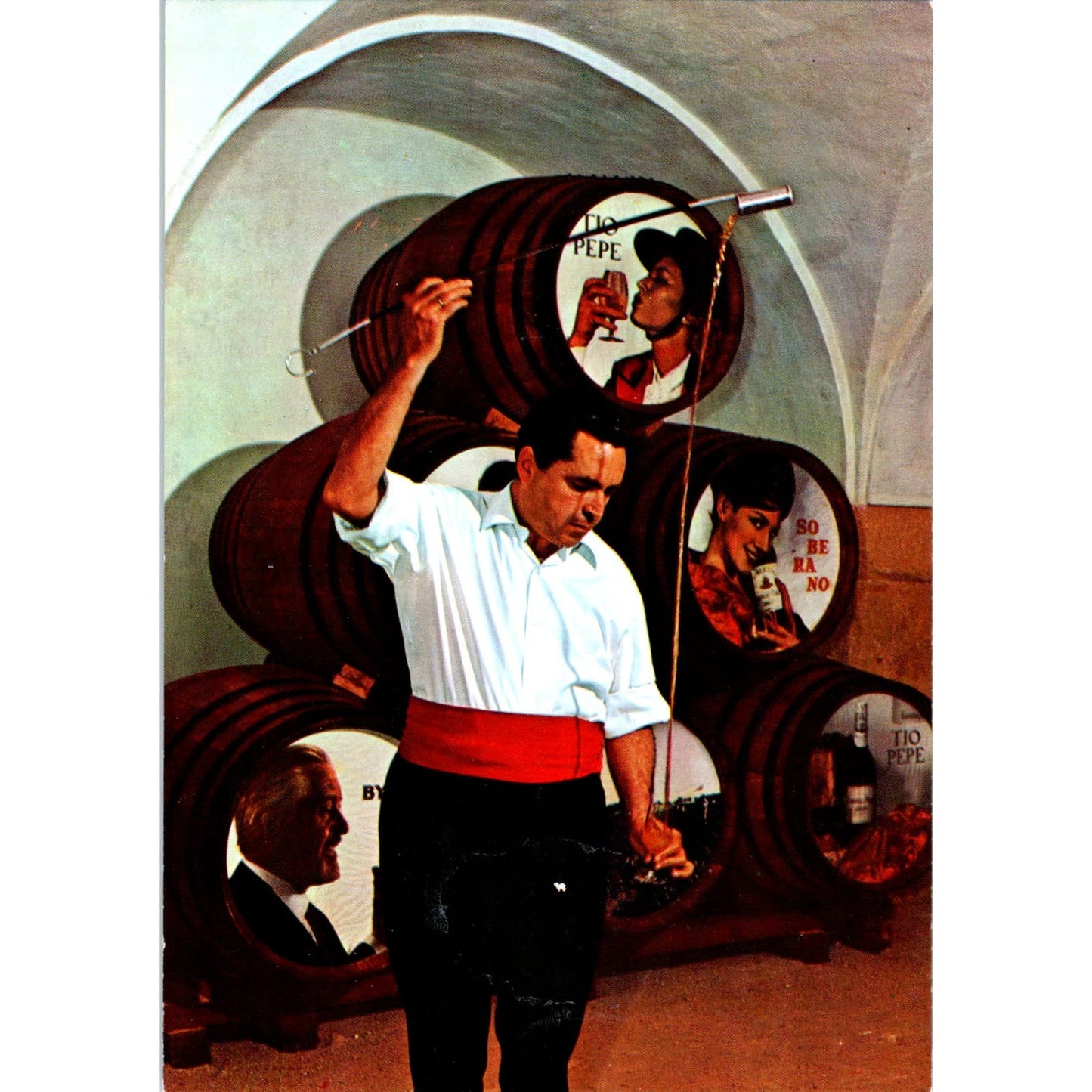 Jerez De La Frontera Cadiz Bodega Gonzales Byass Vintage Postcard PD1