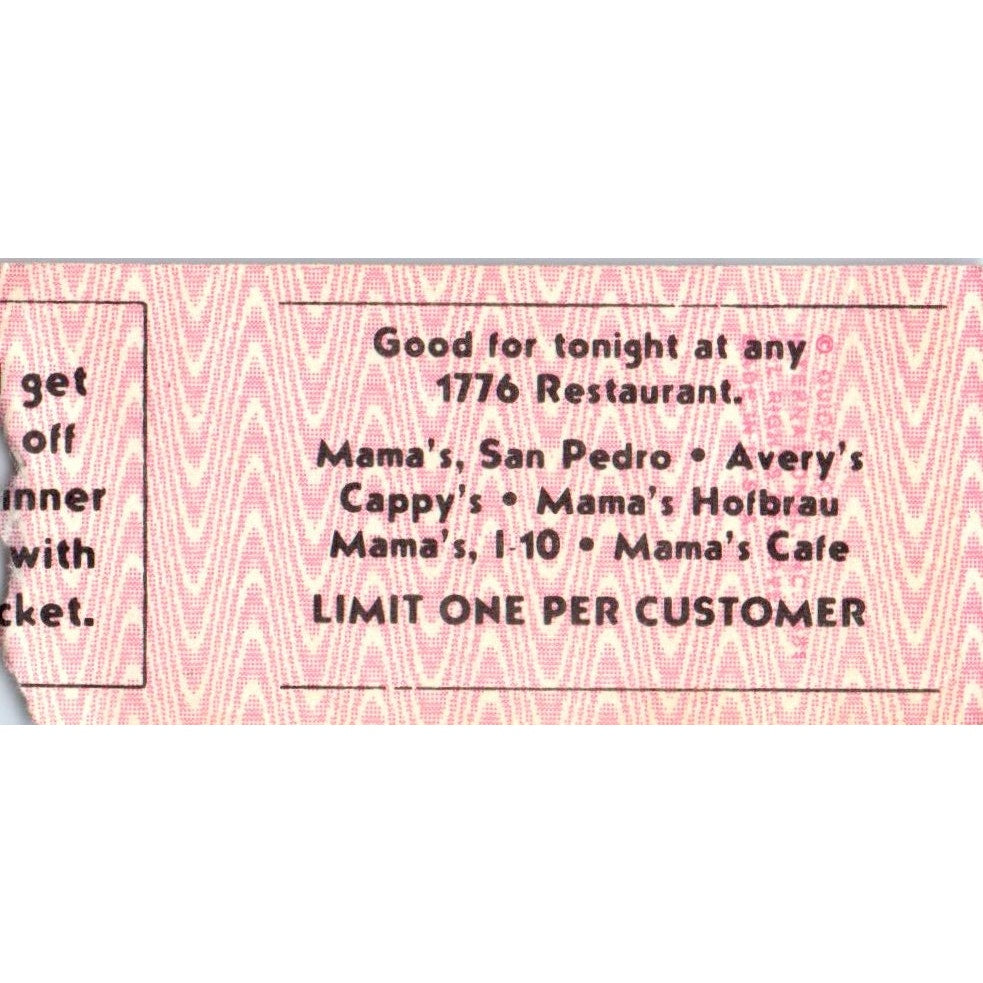 1982 Rudolf Nureyev Don Quixote San Antonio Performing Arts Theatre Stub AB8-RS1