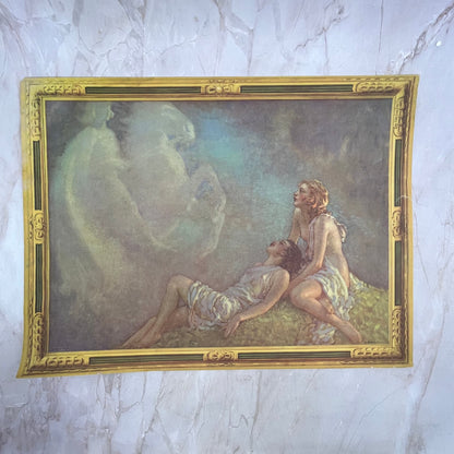 1935 Arthur Spear Day Dreams Art Print Lithograph 12x16 FL6-3