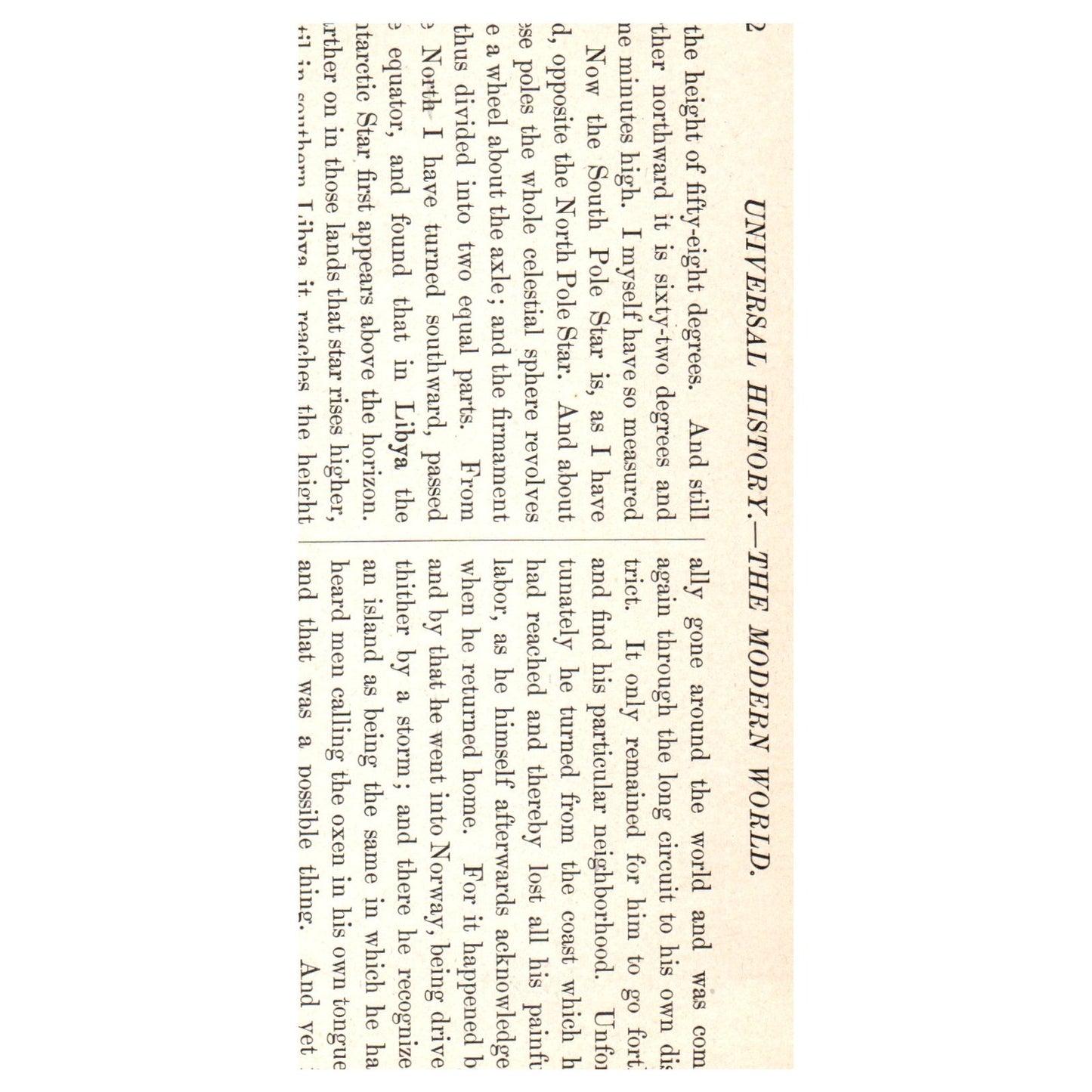 Art Nouveau Christopher Columbus Engraving Print AF5-M3