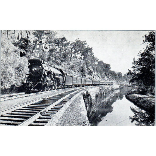 Queen of the Valley Reading Central Railroad New York Harrisburg Postcard PC17