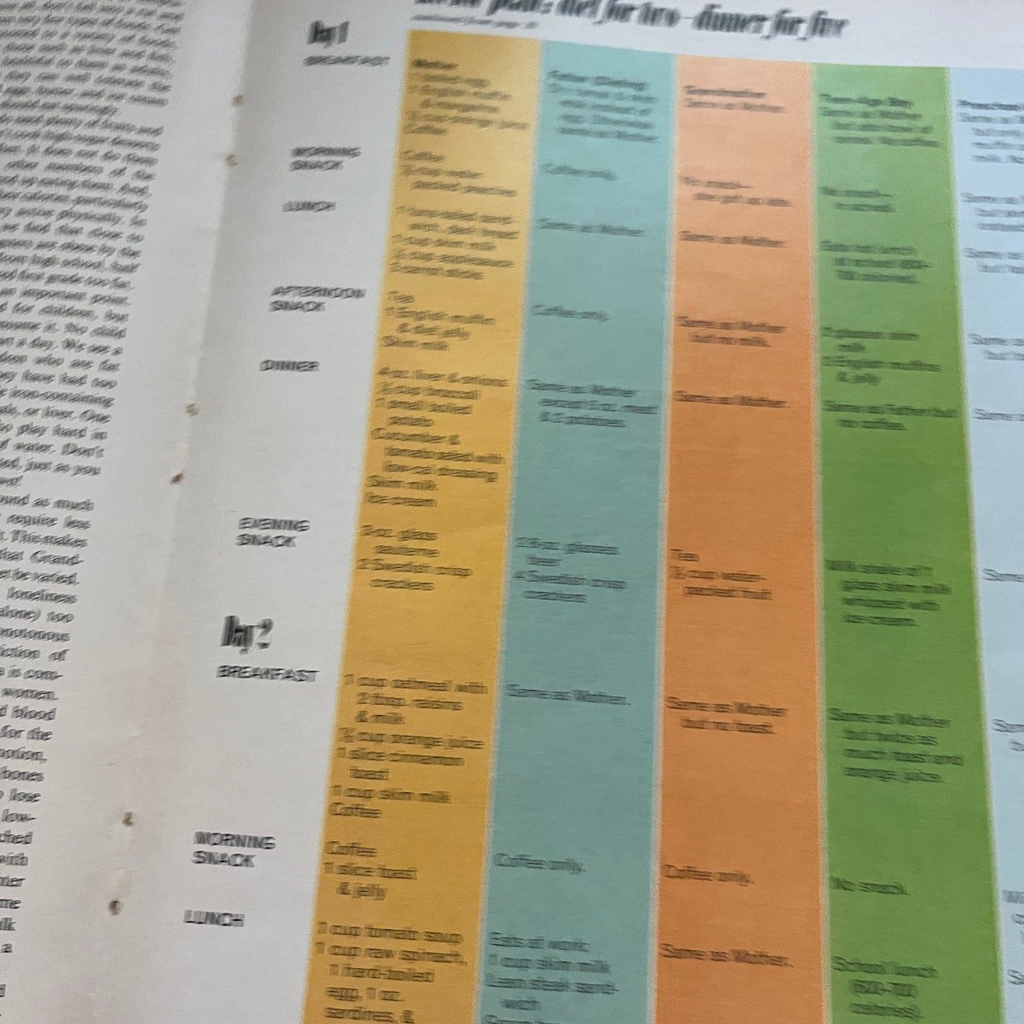 Plan for Husband and Wife to Go on a Diet Together Jean Mayer 1972 Ad AF3-15
