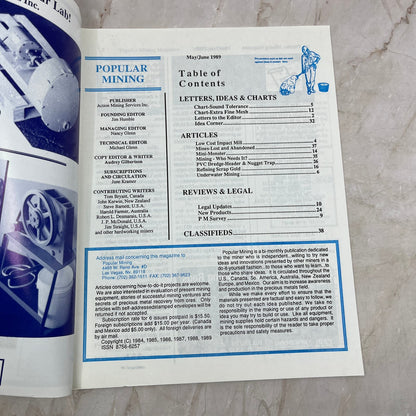 1989 June - Popular Mining Magazine - Treasure Hunting Gold Prospecting M19