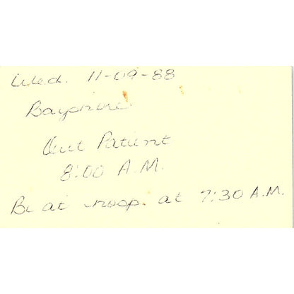 Joel S Cohen MD Ophthalmologist Pasadena TX Vintage Business Card SC9-B7