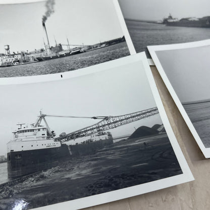 c1977 Photo Lot Str. Joseph S. Young at Marinette & Sailing Ship Caravan TF5-L3